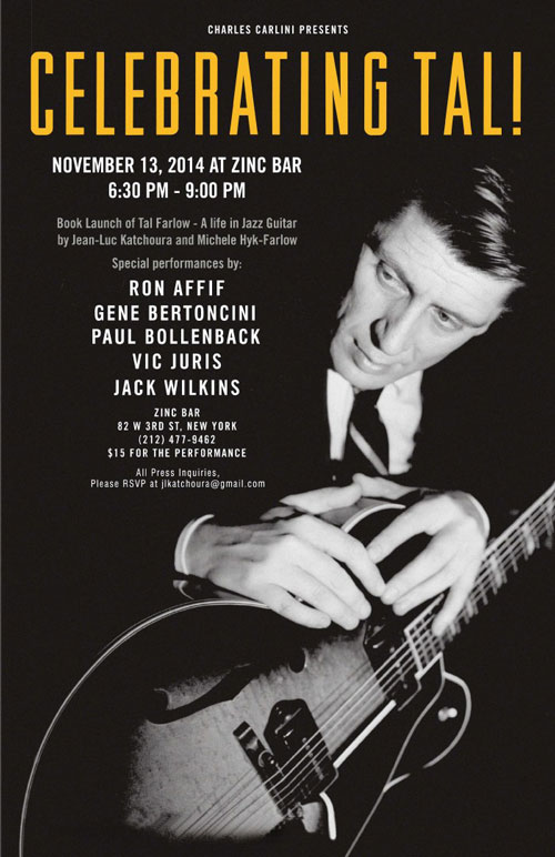 Gene Bertoncini joins celebration of Tal Farlow